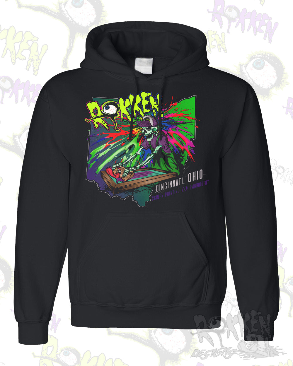 Rokken Designs Printer Life Hoodie