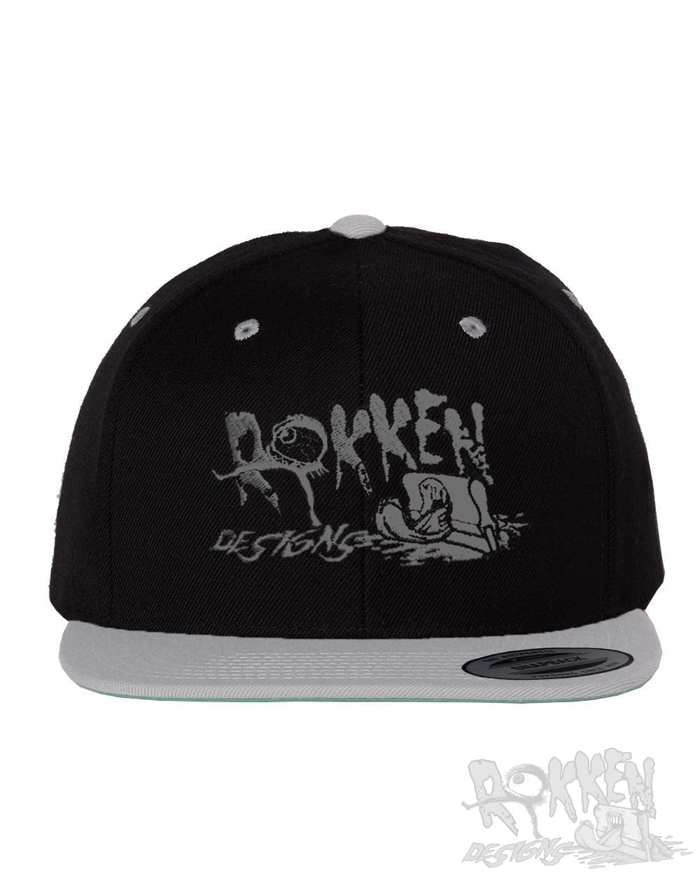 Single Color Premium Flat Bill 2-Tone Snapback