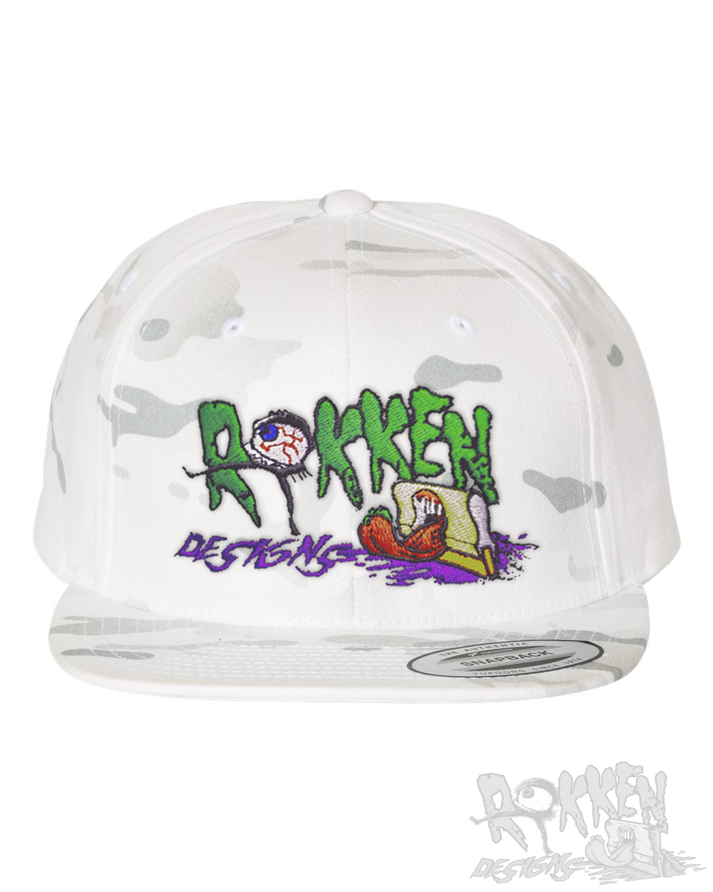 Multi Color Premium Flat Bill Snapback
