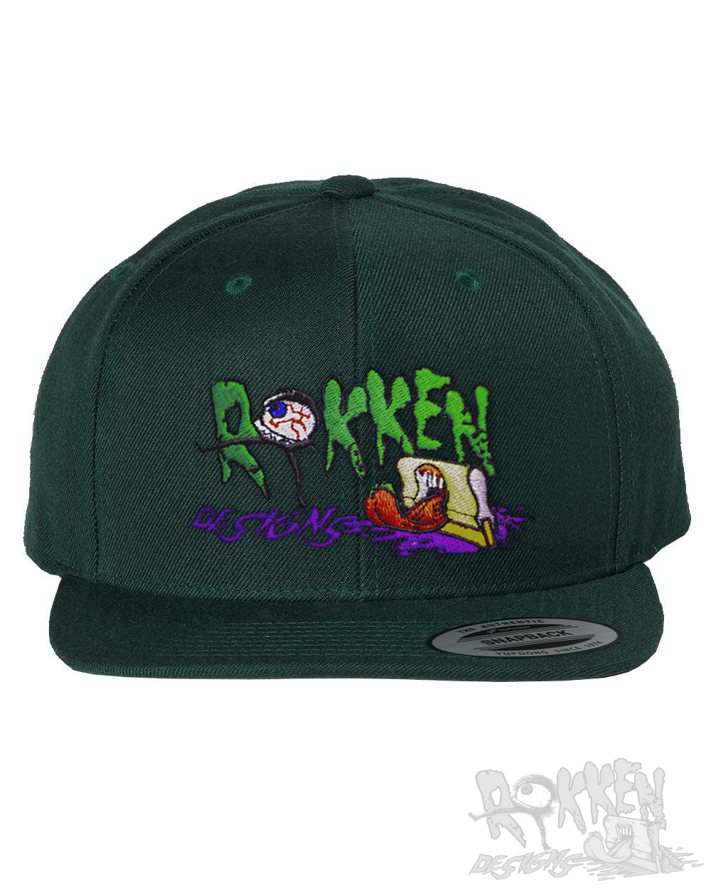 Multi Color Premium Flat Bill Snapback