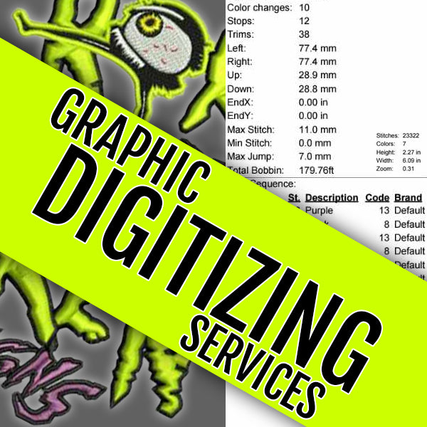 Graphic Digitizing Service