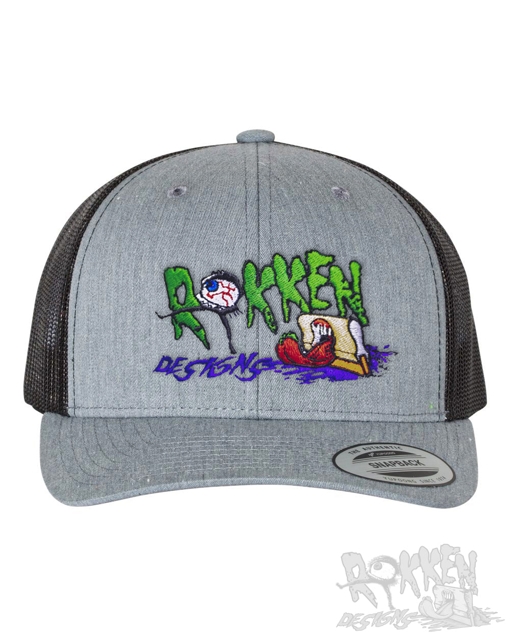 Multi Color Retro Trucker Snapback