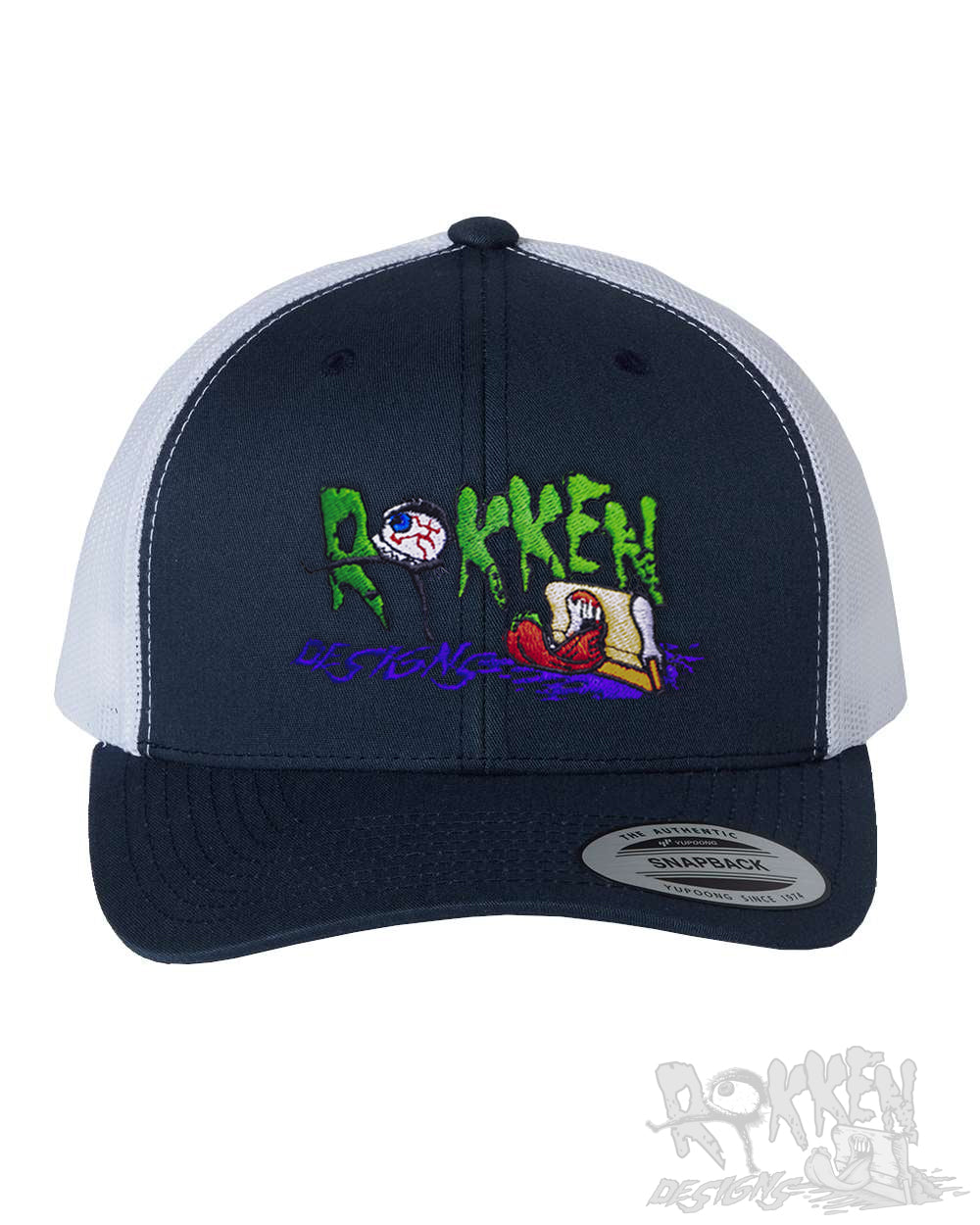 Multi Color Retro Trucker Snapback
