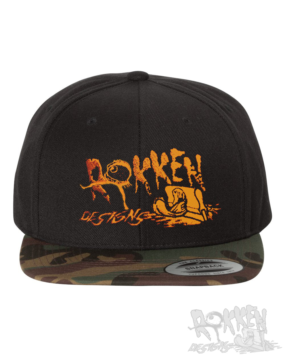 Single Color Premium Flat Bill 2-Tone Snapback