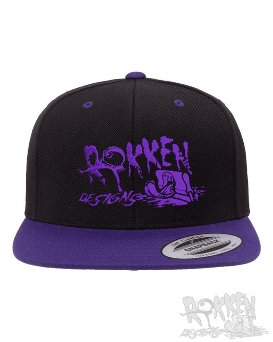 Single Color Premium Flat Bill 2-Tone Snapback