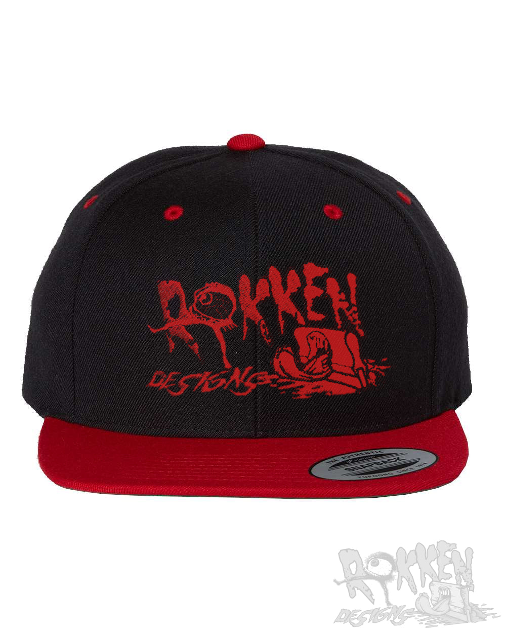 Single Color Premium Flat Bill 2-Tone Snapback