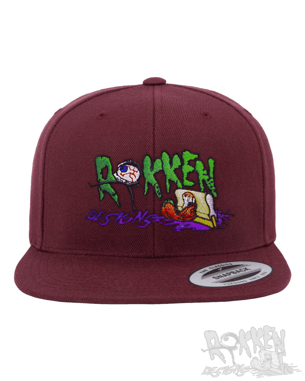 Multi Color Premium Flat Bill Snapback
